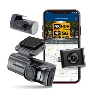 Dual Camera Dashcam Interior Cabin IR Night Camera